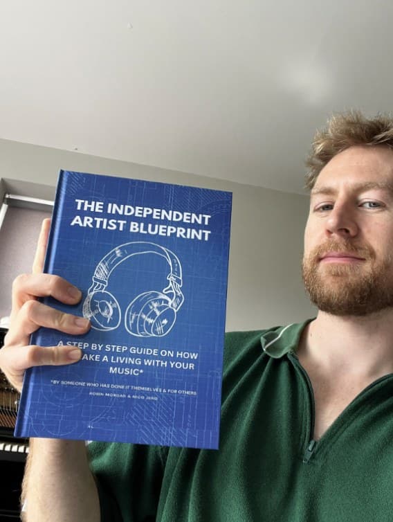 A copy of The Independent Artist Blueprint